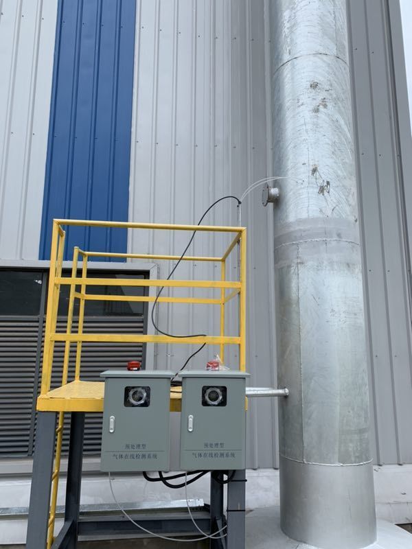 揮發(fā)性有機物VOCs在線監(jiān)測站安裝現(xiàn)場