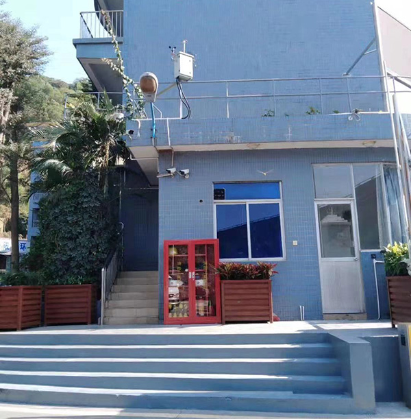 惡臭在線監測系統安裝現場