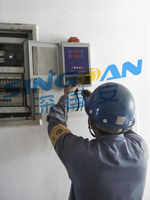 一氧化碳氣體檢測儀安裝現(xiàn)場