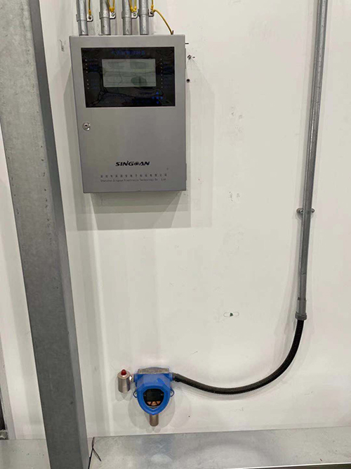 氫氣泄漏檢測(cè)儀安裝現(xiàn)場(chǎng)