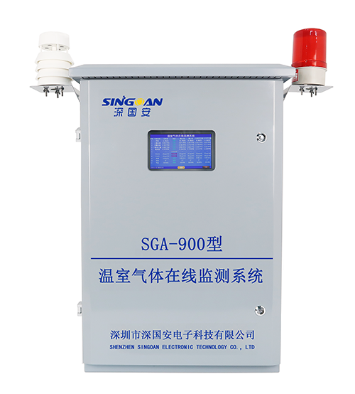 智能型預處理溫室氣體濃度檢測系統