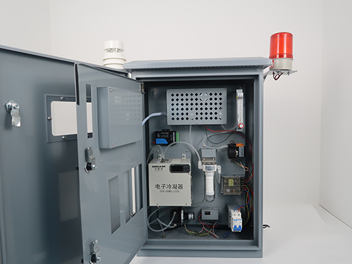 智能型預處理溫室氣體濃度檢測系統