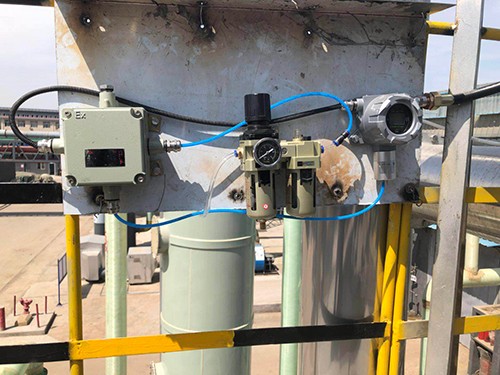 LEL氣體檢測儀器安裝現場圖