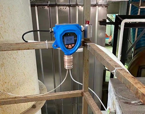 氣體檢測儀現場圖
